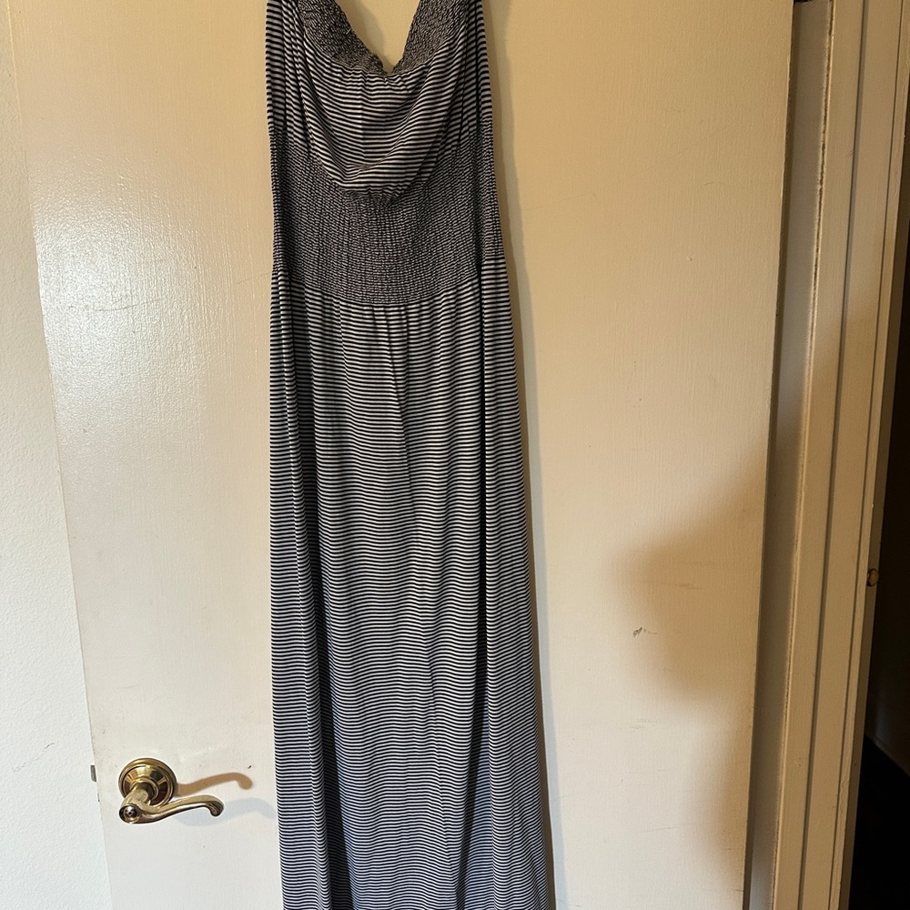Striped Maxi Dress